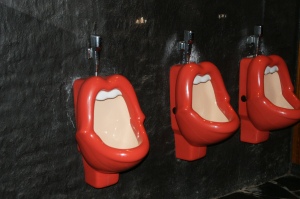 Urinals at the Gruut Brewery