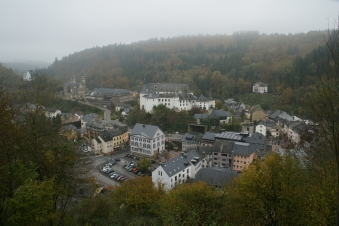 View of Clervaux from above